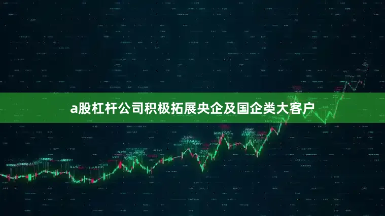 a股杠杆公司积极拓展央企及国企类大客户